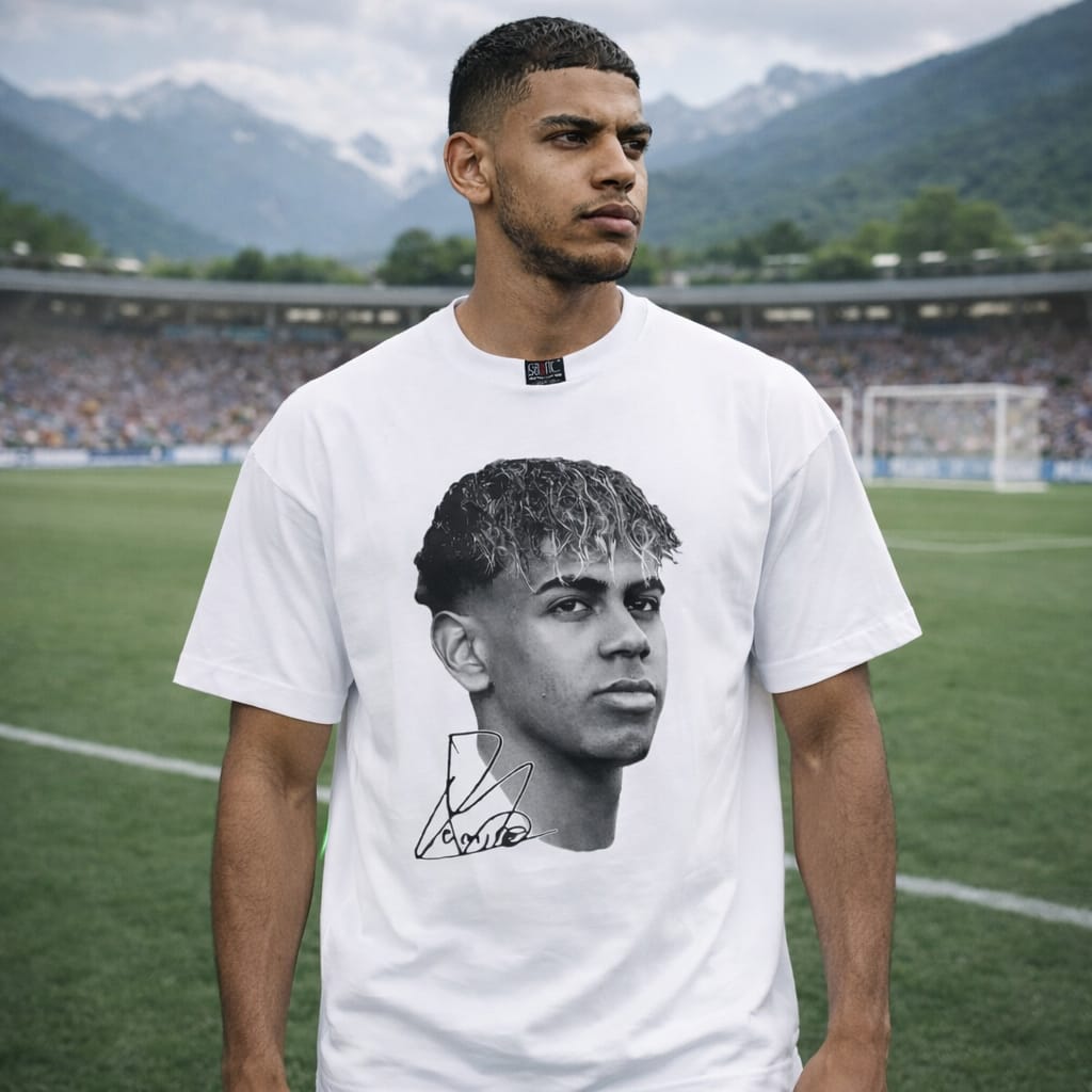 חולצת לאמין ימאל מיוחדת