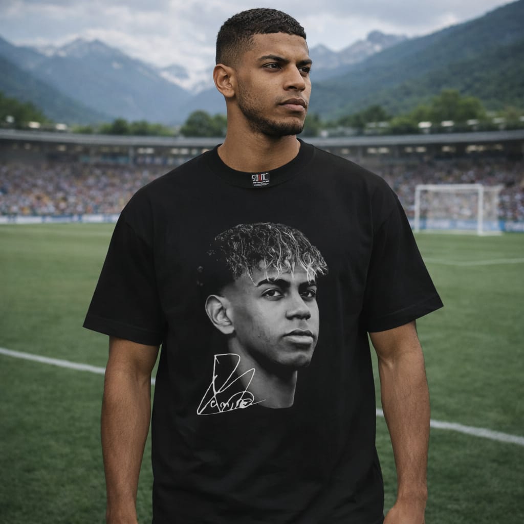 חולצת לאמין ימאל מיוחדת